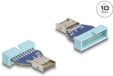 Delock USB 10 Gbps Adapter Pin Header male to internal USB Type-E Key A male