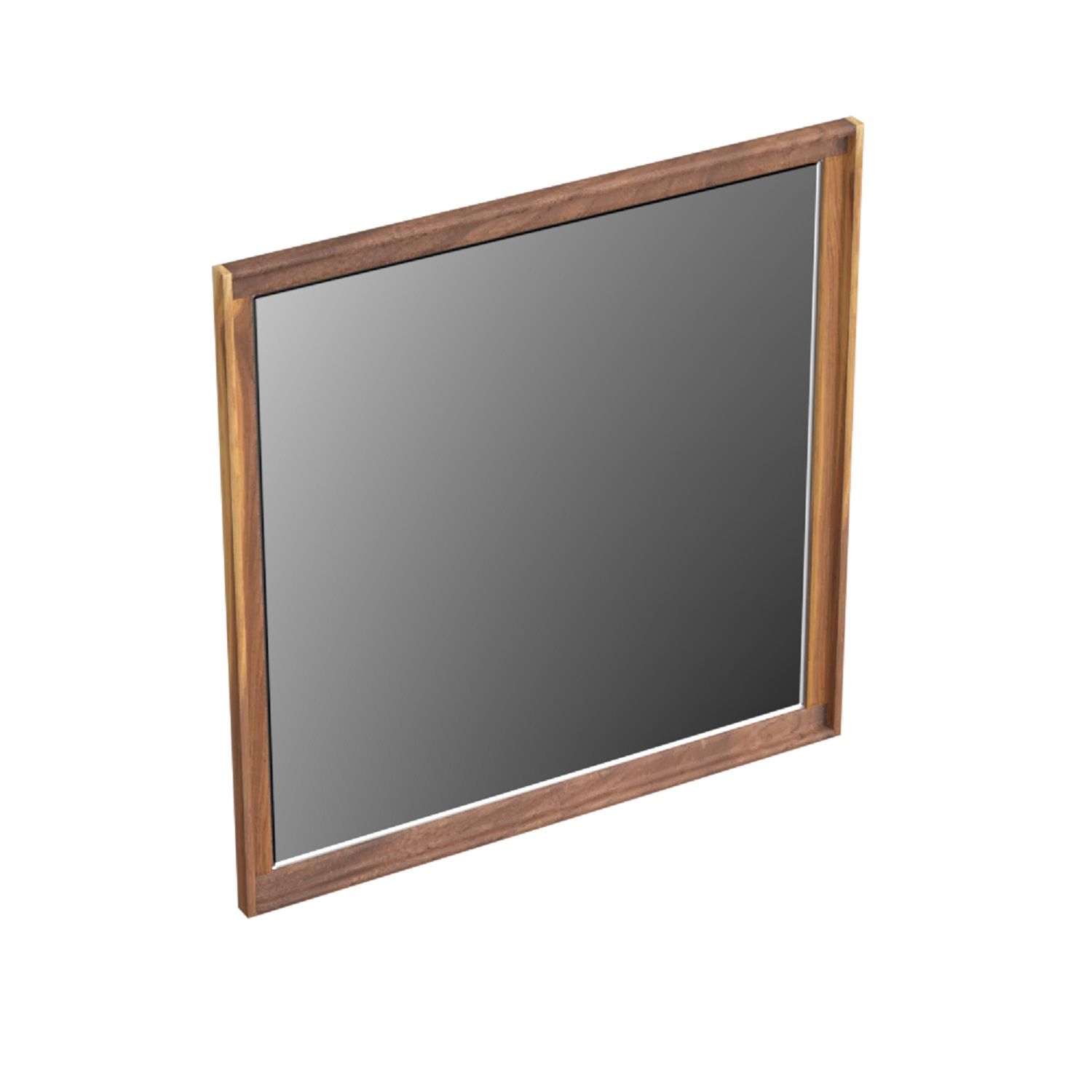 Forzalaqua Reno Vierkant Spiegel - 80x80 cm - Noten Pure Walnut