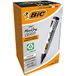 BIC Marking 2000 Permanent Marker 8209153, Watervaste Stift voor Glas, Metaal, Hout & Meer, Lijndikte 1,7 mm, 12 Stuks, Zwart