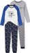 Vertbaudet Set van 2 pyjama's "space explorer" voor jongens felblauw