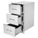 VEVOR Roestvrij stalen ladekast, keukenlade voor buiten, keuken, 15,7 x 28,5 x 20,7 inch
