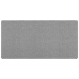 vidaXL - Tapis - Chemin de tapis - Gris clair - 100 x 200 cm