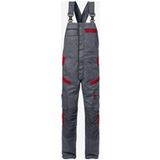Fristads Amerikaanse Overall 1555 Stfp - Grijs/Rood - C156