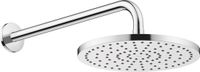 Duravit Regendouche Set Ø250 mm – MinusFlow – Waterbesparend – Douchearm 410 mm – Chroom Hoogglans
