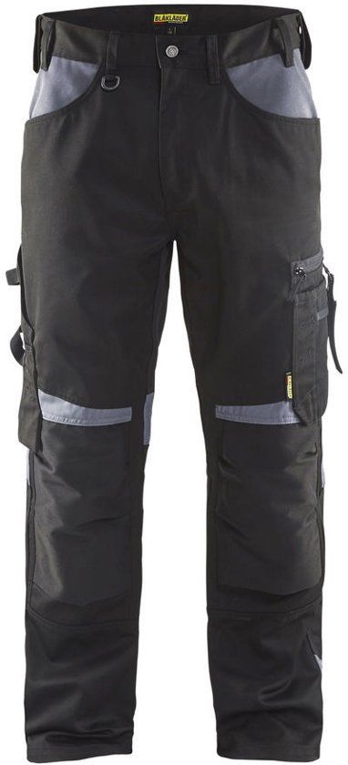 Blåkläder Blaklader Werkbroek 1556 zwart/grijs - maat C52