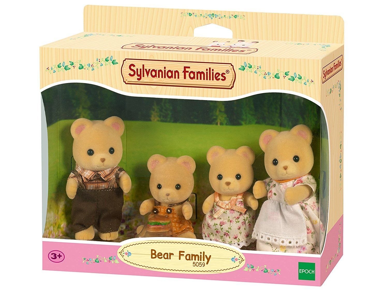 Sylvanian Families Familie Beer - Speelgoedfiguur - 3+ Jaar