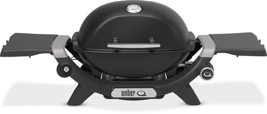 Weber Q 1200N Gas Barbecue - Zwart/Grijs/RVS - 1290 cm² Grilloppervlak - 105 cm breed