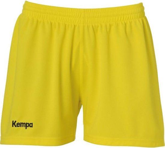 Kempa Classic Short Dames - Geel - Maat S