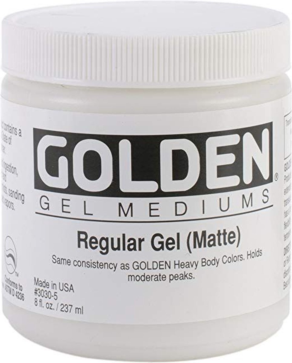 Pro Art Gouden Regelmatige Matte Gel Medium-8 oz