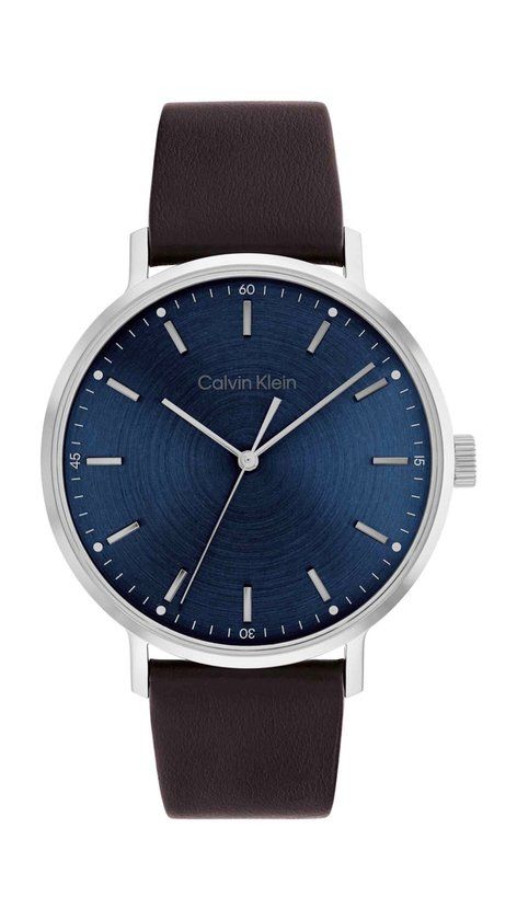 Calvin Klein CK25200052 Heren Horloge - Blauw - 42mm