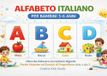Alfabeto italiano: Libro da colorare con lettere giganti, parole illustrate ed esercizi di pregrafismo dalla A alla Z. Ediz. illustrata