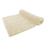 WohnDirect Badmat Crème – Badkamer Tapijt kan gecombineerd worden tot een set – Antislip & Maschinewasbaar – Toiletmat 70 x 120 cm
