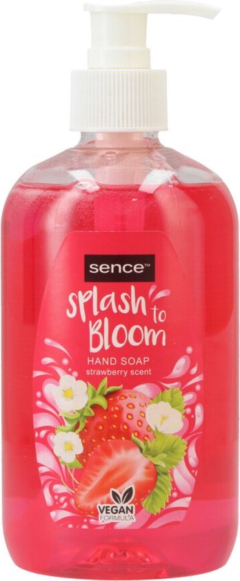 Sence Splash To Bloom Handzeep Aardbei 500 ml