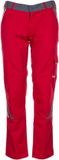 Planam Dames werkbroek Highline (2718) - Rood | Grijs - 42