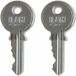 IFAM Serrure à clé K25 Laiton Normal (2,5 cm) Or