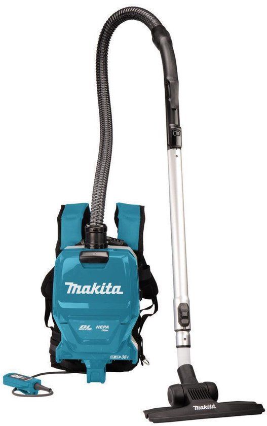 Makita DVC261ZX22 Accu Rugstofzuiger 2x18V | Basic Body