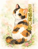 三毛猫塗り絵: ほっこり癒しの大人時間