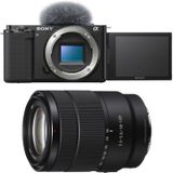 SONY ALPHA ZV-E10 SCHWARZ + 18-135