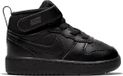 Nike Court Vision Mid Kinderen Hoge Sneakers Zwart Leer Unisex Maat 22