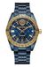 Carlo Colucci Heren analoog kwartshorloge met roestvrij stalen armband CC301-1, blauw