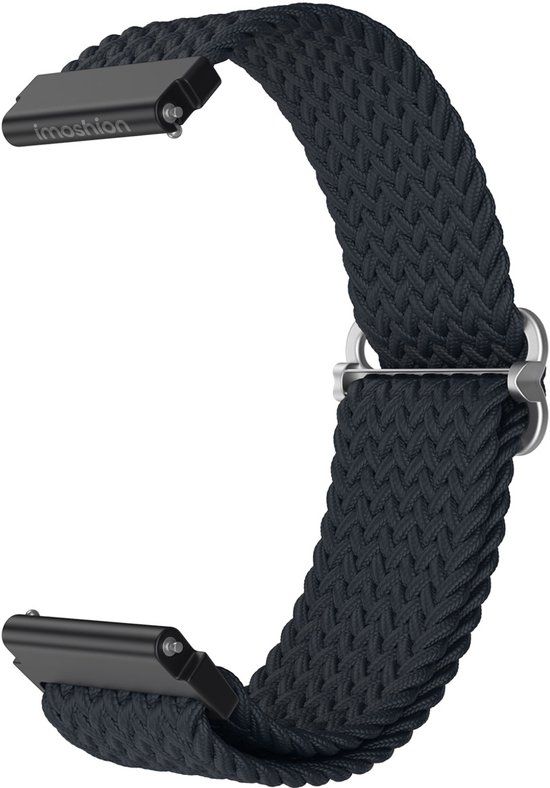 imoshion Nylon geweven bandje - Universeel 20 mm aansluiting - Donkergrijs