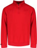Superdry Essential Logo Sweatshirt Met Halve Rits Indiana Red 3XL Man