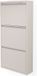 Spinder Design BILLY 3 Schoenenkast - Silky Taupe - Metaal - 6 paar schoenen