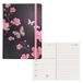 Idena 11061 - Afsprakenkalender 2024, DIN A5, Bloemen, 176 pagina's, 1 week op 1 pagina, agenda, weekplanner