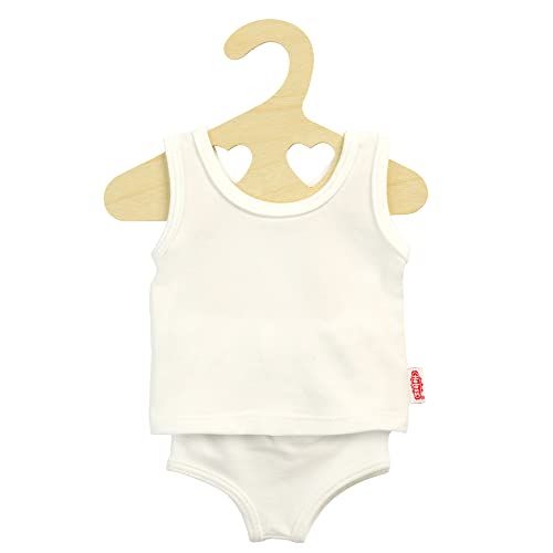 Heless 9221 Poppenkleding Ondergoedset - Wit - 20-25 cm