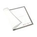 Point-Virgule siliconen bakmat met maataanduiding, herbruikbaar, glasvezel, wit, 40x30cm