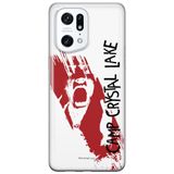 ERT GROUP mobiel telefoonhoesje voor Oppo FIND X5 PRO origineel en officieel erkend Horror patroon Friday the 13th 010
