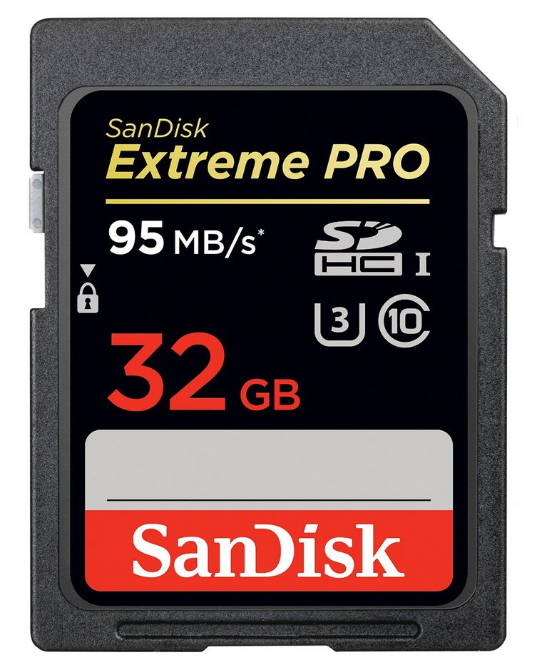SanDisk 32GB Extreme Pro SDHC
