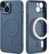 iMoshion Color Backcover iPhone 14 - Donkerblauw - Siliconen Hoesje