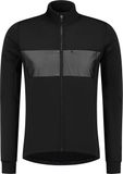 Rogelli Veste de cyclisme d'hiver pour hommes - Coupe-vent - Noir/Gris