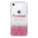 Evetane Beschermhoes compatibel met iPhone 7/8/iPhone SE 2020, siliconen, schokbestendige hoeken, robuust, transparant, motief: Prinses Ondanks me