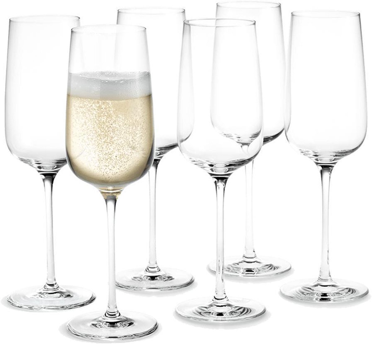 Holmegaard Bouquet champagneglas 29cl - 6 stuks