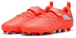 Puma Future 9 Play V FG/AG RB JR Kinder Voetbalschoenen Unisex Laag Polyester Polyester Textiel Rubber 29