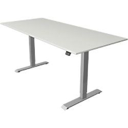 Kerkmann Zit-sta-bureau Move 1 Lichtgrijs; Zilver