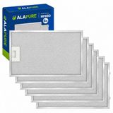 Alapure 6x Metaalfilter voor Profilo 742967 / 00742967 388x265x8mm