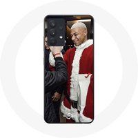Maniacase Hoesje voor Samsung Galaxy A13 4G / A13 4G Lite Mbappé Foot Vrolijk Kerstfeest