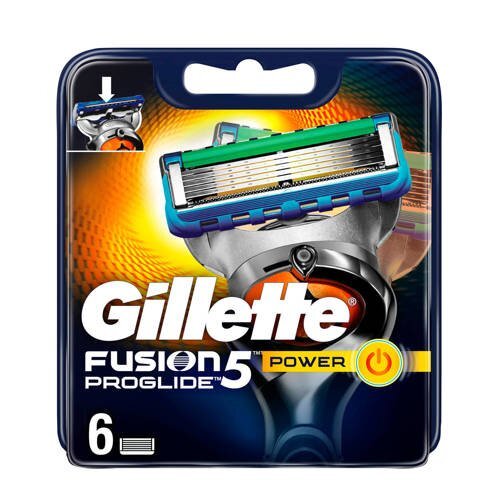 Gillette Fusion 5 ProGlide Power - 6 Scheermesjes