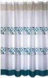 MSV Douchegordijn – Waterdicht en Anti-Schimmel Douchegordijn met Antibacteriële Coating – 100% Polyester – Made in Europe