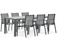 Lifestyle Garden Furniture Lifestyle Fiora/Venustas 210 cm dining tuinset 7-delig