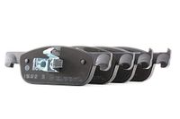 Bosch BP2055 remblokken - vooras - ECE-R90-certificering - vier remblokken per set