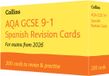 AQA HarperCollins Publishers AQA GCSE 9-1 Spanish Vocabulary Revision Cards