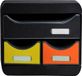 Exacompta Ladenbox Small-Box 3 laden Harlekijn