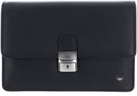 Golden Head Leren polstasje Polo Handgelenktasche 8215 Schwarz zwart