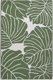 Homescapes Buitenkleed Vloerkleed – 120x180cm – Buitentapijt – Groen Tuinkleed – Tuintapijt – Omkeerbaar – Waterdicht & UV–bestendig – Gerecycled polypropyleen – "Ada"