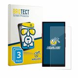 BROTECT Screenprotector 3 Stuks voor Hiby R8 II Beschermglas Transparant