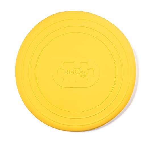 Bigjigs Toys Opvouwbare Frisbee Flying Disc Beach Toy - Honing Geel